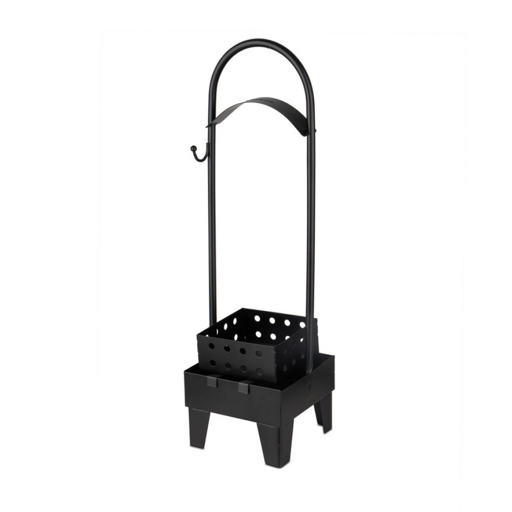 Smokah Coal Holder Fireplace Black