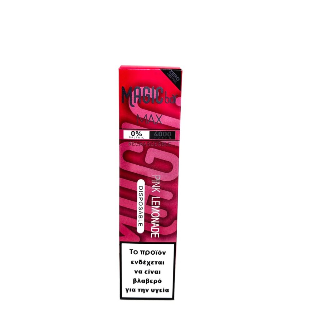 Magic Bar Vape 4000 Puffs 0% Saltnic 12ml