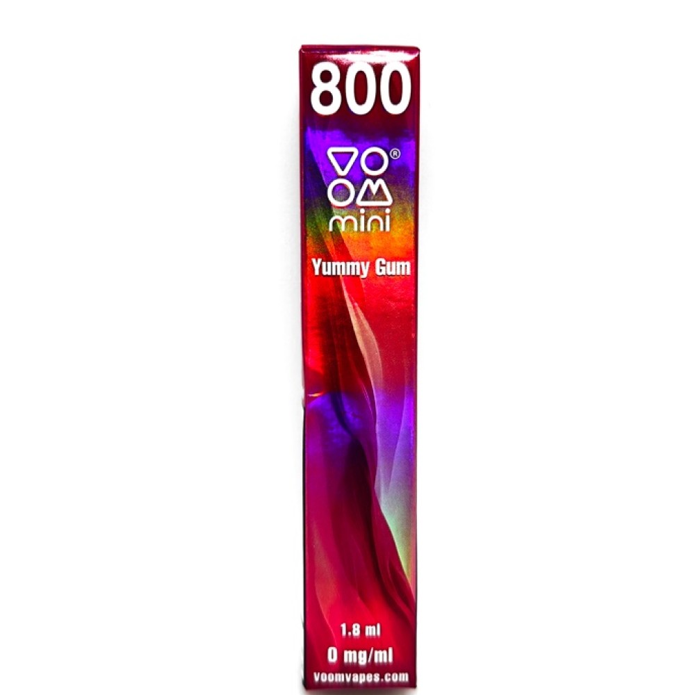 Voom Mini Vape 800 Puffs 0% mg 1.8ml