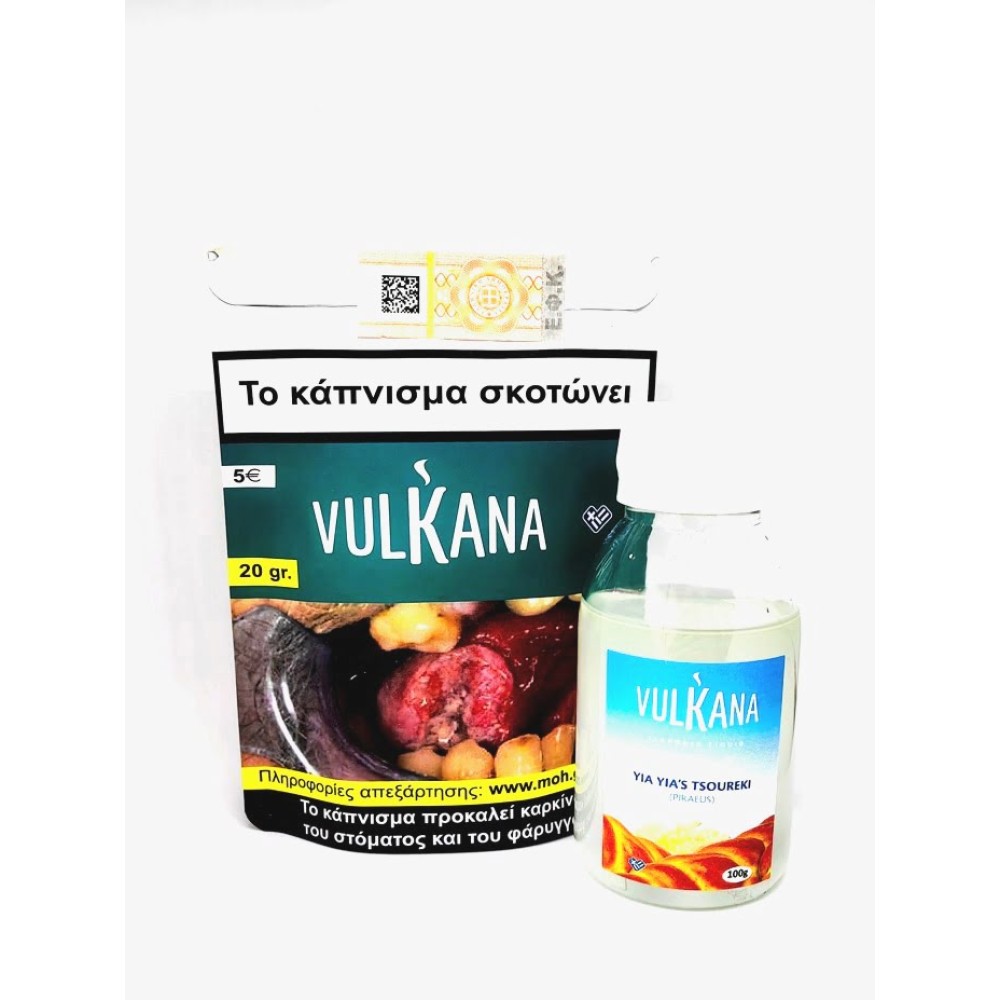 Καπνός Ναργιλέ Vulkana Virginia 120gr