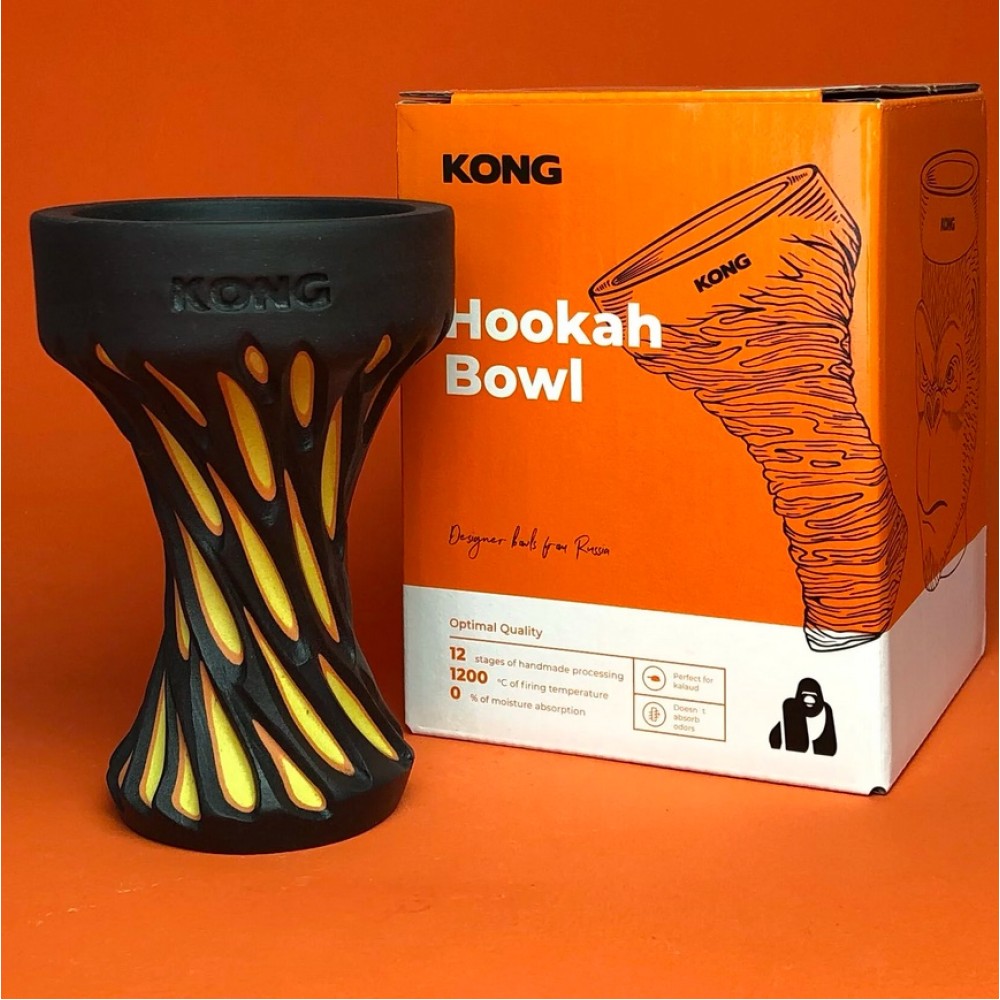 Μπώλ Kong Hookah Razor Black