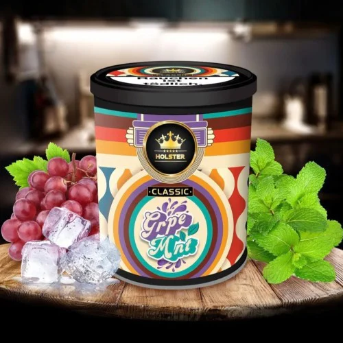 Καπνός Ναργιλε Holster Grape Mint 200gr