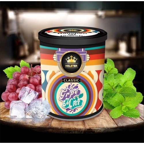 Καπνός Ναργιλε Holster Grape Mint 200gr